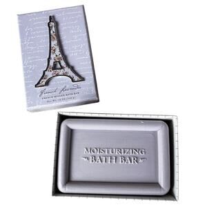 French Lavender Milled Bath bar 12 oz, Made in USA, moisturizing CST, Fall River